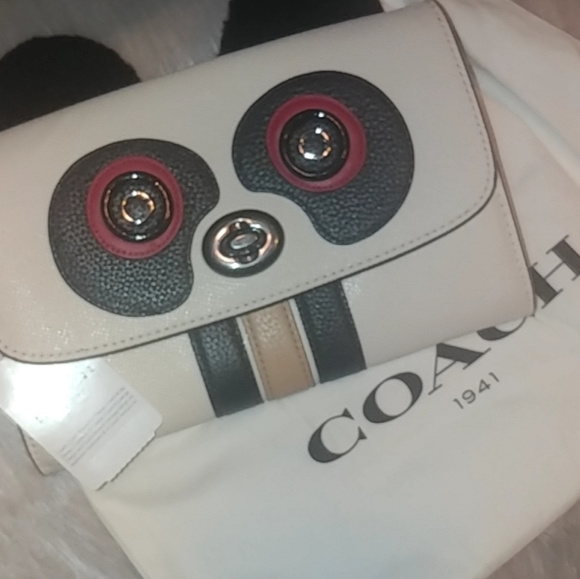 NWT Coach Panda crossbody - Picture 3 of 6